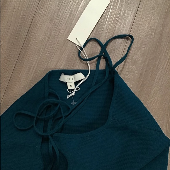 NEW The Sei double strap knitted dress - Picture 9 of 9